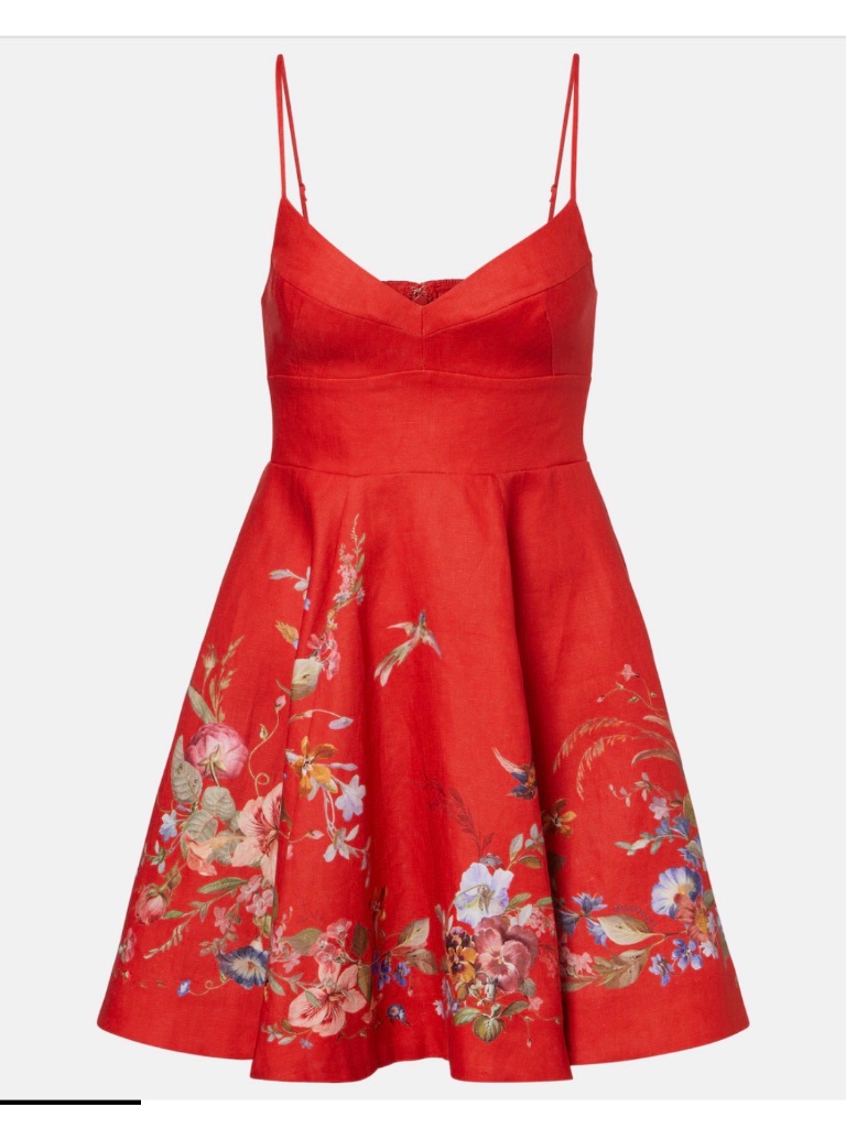 Rare Find - 0p Zimmermann Patience Mini Dress